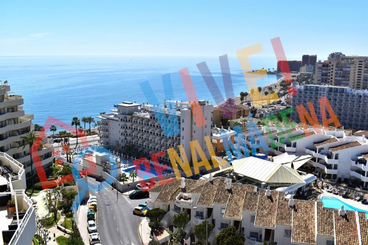 "Vive Benal Beach" Con Parque Acuatico Y 50M A La Playa 3918 Benalmádena Exterior foto